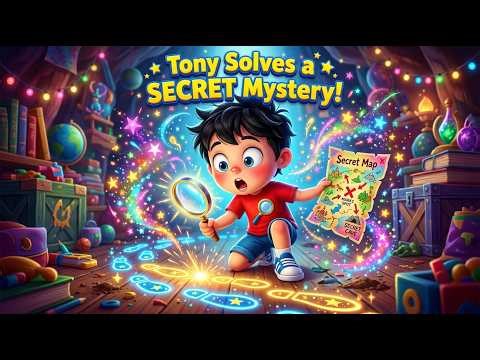 Tony Solves a SECRET Mystery! 🔍😲🔥 | Detective Adventure, Hidden Clues & Fun Learning Video for Kids