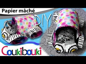 DIY Voiture en papier mâché | activité artistique pour enfant - Comment faire ? How to Make ?