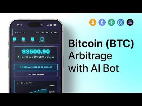 Bitcoin (BTC) Arbitrage Strategy With AI Bot – Full Crypto Trading Tutorial