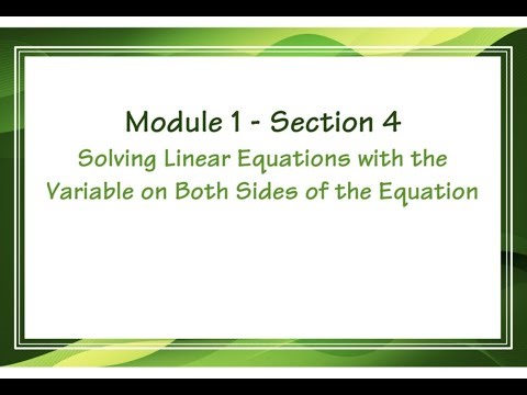 990 Module 1 Section 4