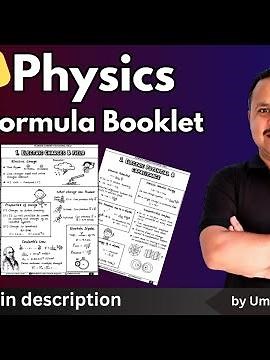 FREE 12th Physics Formula Booklet | Download Link in Description #cbse #physics #umeshrajoria