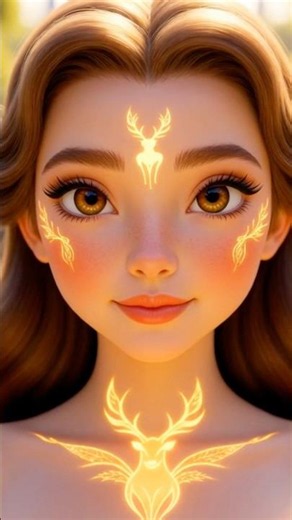 Disney princess Animal goddess transformation