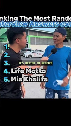 Ranking The Best Random Interview Questions Ever