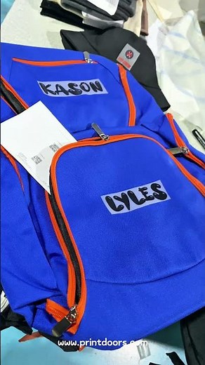 How We Make Customized Backpack with Direct To Film Printing?