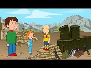 Rosie throws Caillou in the Trash/Put in the Trash