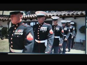 USMC Sword Ceremony (wedding)