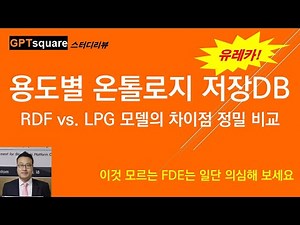 Different ontology models (RDF vs. LPG) and storage database selection criteria for different pur...