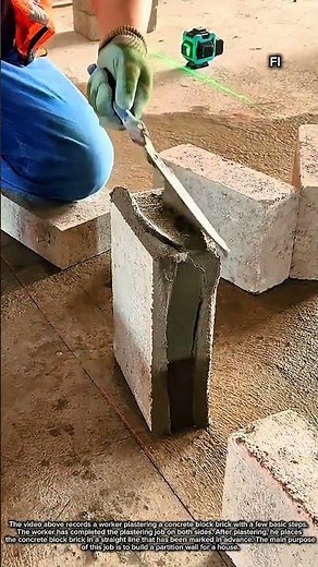 Build partition walls with aerated concrete blocks