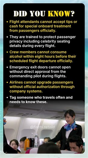 Things Flight Attendants Will Never Do No Matter What