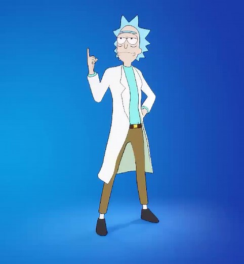 The Rick Dance in Fortnite - Funny Gaming Moments