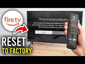 How To Factory Reset Amazon Fire TV Stick - Step By Step