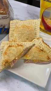 2.3M views · 1.6K reactions | Ham & Cheese Toaster Pockets 燎 | Definitely Not Gourmet | Facebook