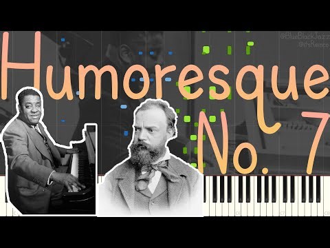 Art Tatum Plays Antonín Dvořák - Humoresque No. 7 1939 (Stride Piano Synthesia)