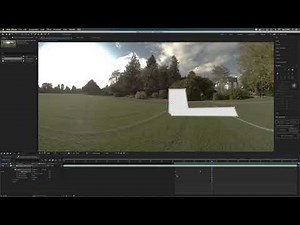 Masking a moving object in 360/VR - After Effects Tutorial (Part 1).
