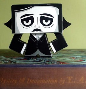 Poe paper toy