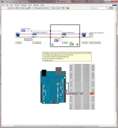 LabVIEW | hi friends, someone who has experience connecting arduino to "labview", simply the program does not allow it, and install the visa and still send me t... | Facebook