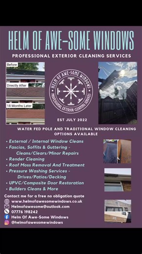 Helm Of Awe-Some Windows: Expert Cleaning Services