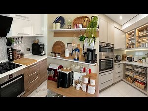 Maximize Your Small Kitchen Space: Clever Storage Solutions & Organization Hacks✨️