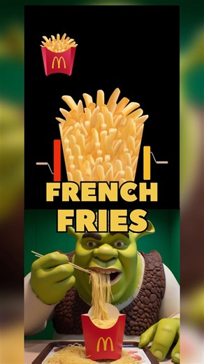 McDonald's French Fries Color 🍟 #shorts #games #funny #funnyshorts