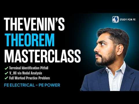 Thevenin's Theorem Full Webinar | FE Electrical and PE Power
