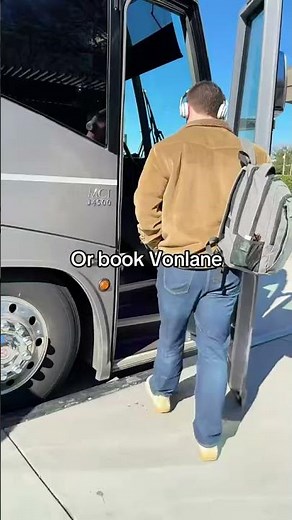 Skip all the fees, ride with Vonlane. Visit vonlane.com for more information . #luxurytravel