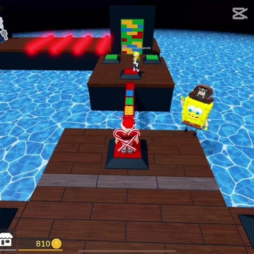 my cousin trying to drop me after she helped ....☠️ #roblox #shorts