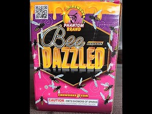 BEE DAZZLED FOUNTAIN BY (PHANTOM BRAND FIREWORKS)
