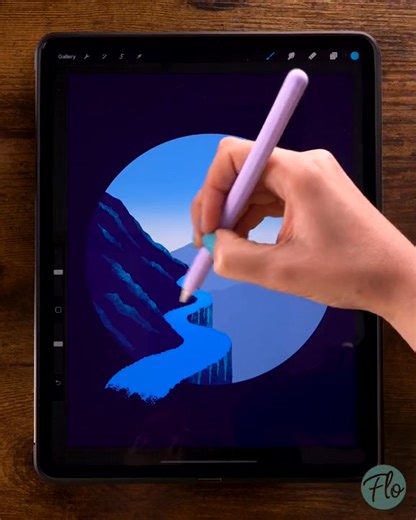 21K views · 374 reactions | Landscape in Procreate #procreatetutorial #learnontiktok #howtodraw #ipadarttips #ipadart #ipaddrawing #drawing #drawingtutorial | Alex Kunchevsky | Facebook