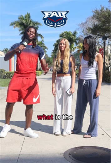 worst majors to date at FAU🦉📍#fyp #interview #college #fau #bocaraton