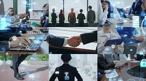 Various Business Scene Digital Technology Concept Stock Footage Video (100% Royalty-free) 3587354973 | Shutterstock