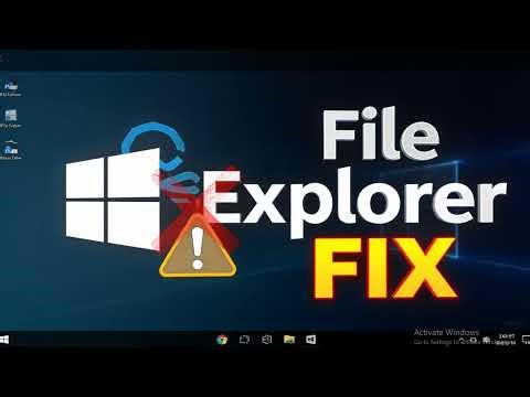 How to fix the Windows 10 File Explorer Crashing
