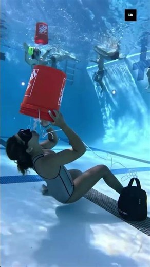 This Strange Water Game Is Actually Elite Breath Training #learnerbytes