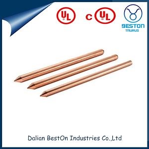 [Hot Item] Self-Stabilizing -40-80 Celsius Temperature Tolerance Earth Rod Earthing Ground Rod Used for Sports Complex Lightning Protection Grounding with UL-Certified
