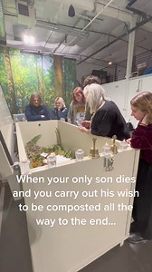 62M views · 491K reactions | At Return Home's human composting facility, unique goodbyes are common . . #terramation #humancomposting #cremation #funeral #sustainable #deathcare #composting #grief #sustainability | Return Home | Facebook