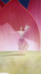 2.8K views · 198 reactions | Through this dance, A Lotus Flower Just Rose from Under Water by Ming Dynasty (1368-1644) painter Wu Bin is re-created. #ChineseCulture #art #dancing | Xi's Moments | Facebook