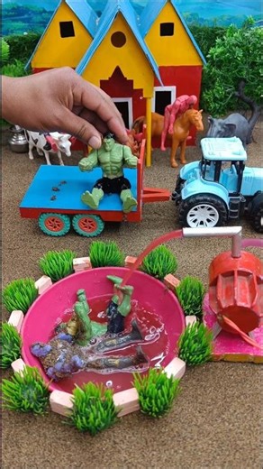 diy tractor video mini water pump science project #diyfarmingcity #shorts