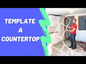 How to make a countertop template that perfectly fits (2020)