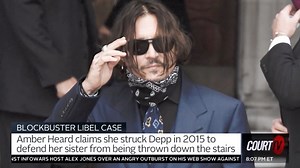 95K views · 587 reactions | JOHNNY DEPP: #JohnnyDepp's lawyer played a video in court that they say proves #AmberHeard attacked her sister. The video was anonymously leaked to Depp's legal team. Should this affect his libel case? Watch #CourtTV LIVE tonight at 8/7c. court.tv/live | COURT TV | Facebook