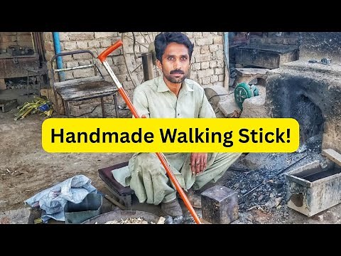 DIY Walking Stick from Scratch | Wood Carving Tutorial