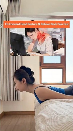 Fix forward head posture, reduce neck pain, and improve alignment with these simple home exercises