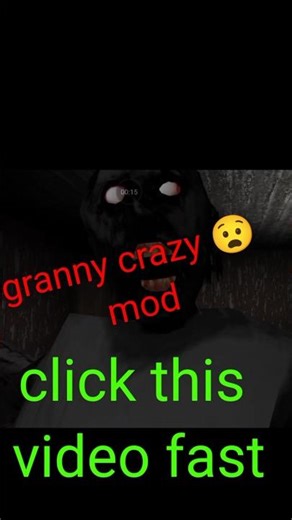 😱 Granny Se Bachna Impossible... But I Did It #granny crazy mod #granny #shorts