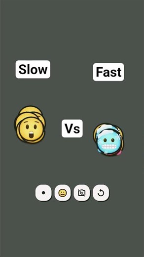 slow vs fast