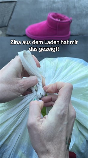 Diesen Lifehack nutze ich jeden Tag. Danke, Zina! #Tasche #Lifehack #Laden #Einkaufen #LifehackfürZuhause