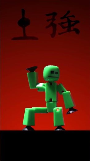 the Avatar is here! #stikbot #stopmotionanimation