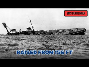 SMS Derfflinger Raised: 156ft Scapa Flow Salvage Race 1939