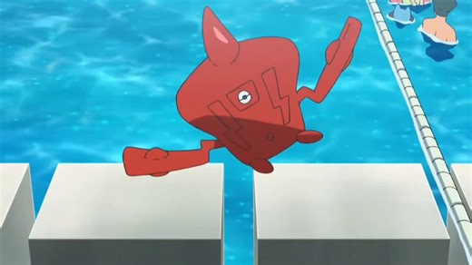 Flygon and Garchomp pool racing 😭