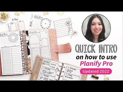 Quick Intro on how to use Planify Pro