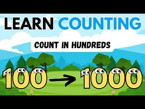 Count to 1000 by 100s | Skip Count to 1000 by 100s