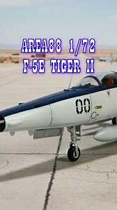 砂漠を駆ける一角獣。実機で読み解くF-5EタイガーII #ホビーボス #エリア88 #F5E #プラモデル #戦闘機 #風間真 #Tiger2 #ミリタリー