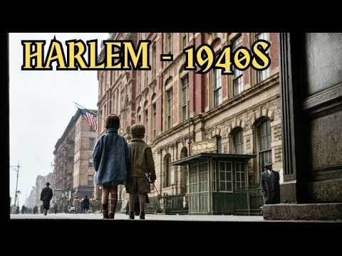 What Life Was Really Like in 1940s Harlem, New York